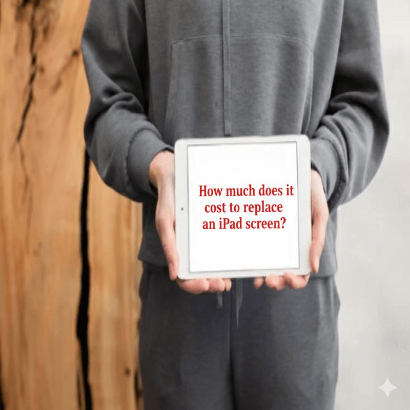 How much does it cost to replace an iPad screen?