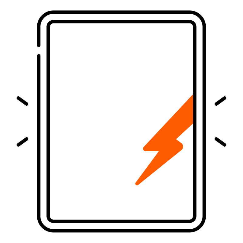 Cracked Front Glass Repair - (LCD must work)